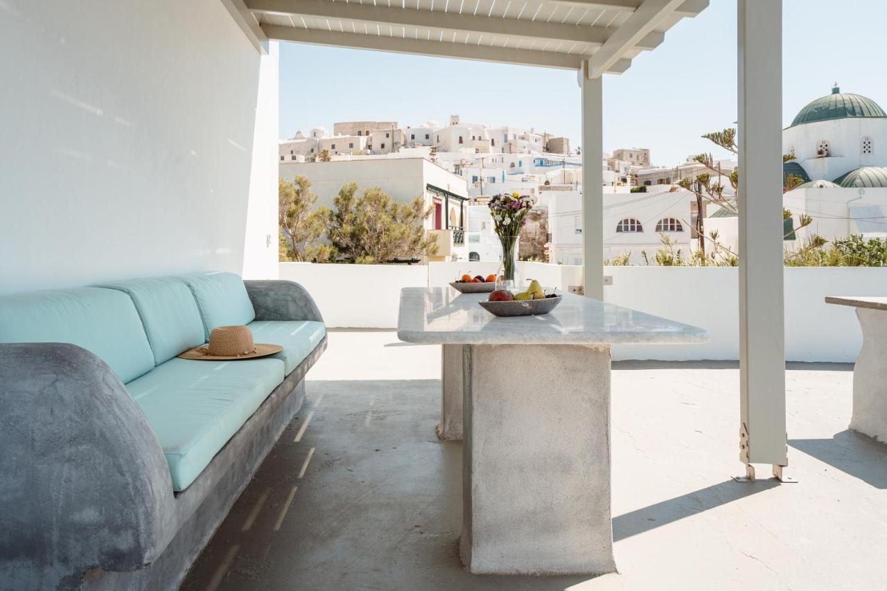 Celestial Seaview Apartments- Apollon Naxos City ภายนอก รูปภาพ